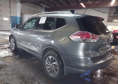 2015 Nissan Rogue Sl from USA, damaged, VIN 5N1AT2MV5FC890754